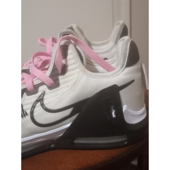 Men's Nike LeBron Witness 6 TB White Black Size 7.5 DO9843-100 2022 - Picture 10 of 16
